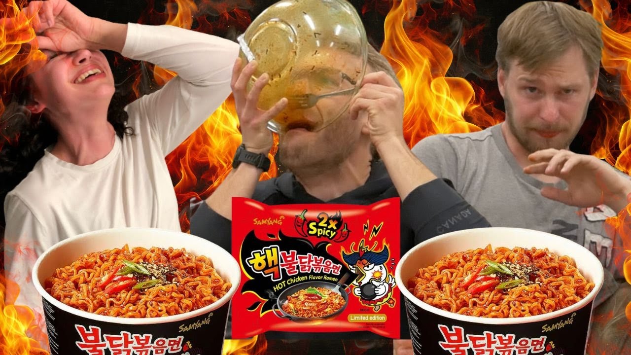 'Fire Noodle Challenge' ปี 2014