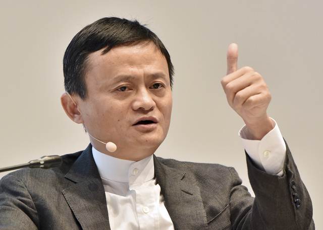 Founder and Executive Chairman of Alibaba Group Jack Ma attends St. Petersburg International Economic Forum 2016