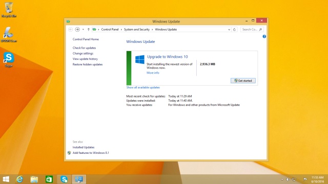 บริการอัปเกรดเป็น Windows 10 แบบไม่มีค่าใช้จ่ายจะสิ้นสุดลงในวันที่ 29 กรกฎาคมนี้แล้ว