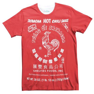 เสื้อยืดจากเครื่องหมายของซอสตราไก่