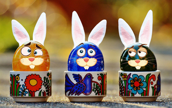 Ears Easter Eggs Funny Easter Rabbit Ears Hare