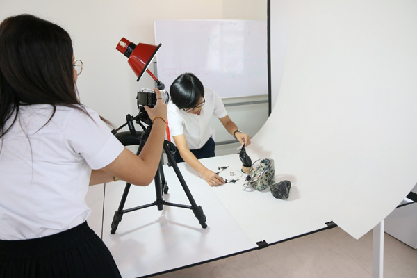 สาธิตการถ่าย