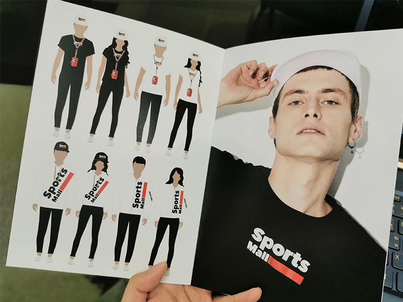 Lookbook ยูนิฟอร์มใหม่ของพนักงาน Sports Mall