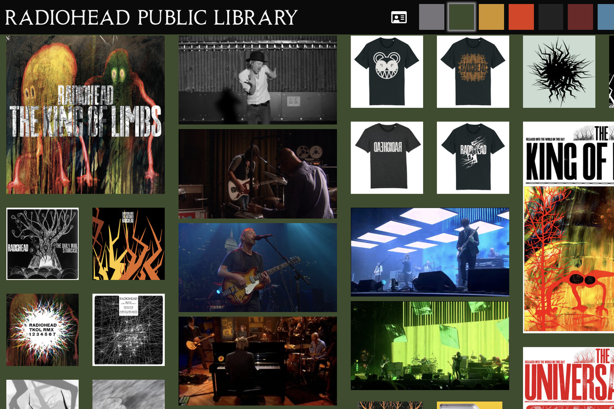 radio head website