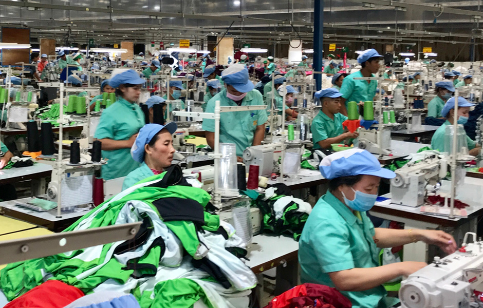 Cambodia Garment factory