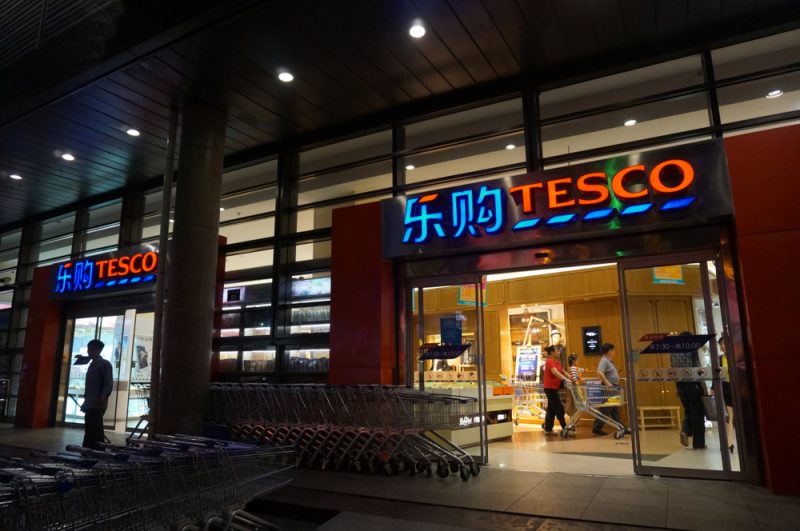 tesco china