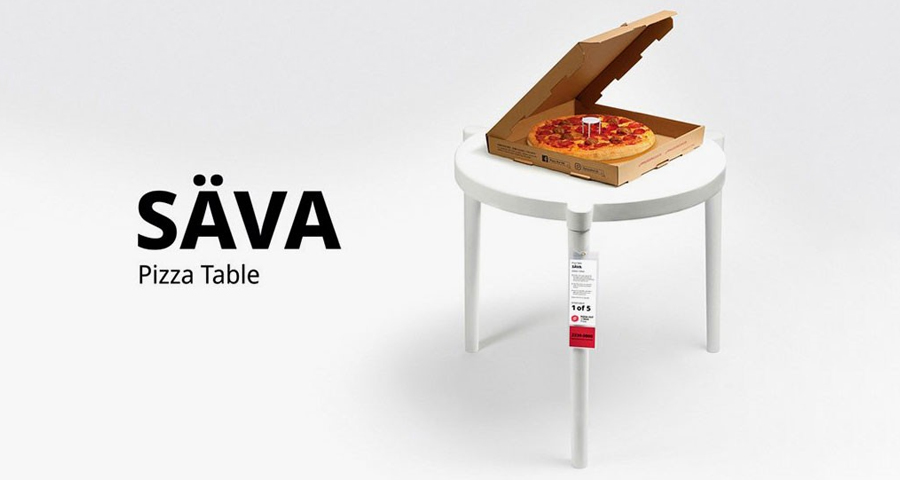 Pizza-Hut-IKEA-table