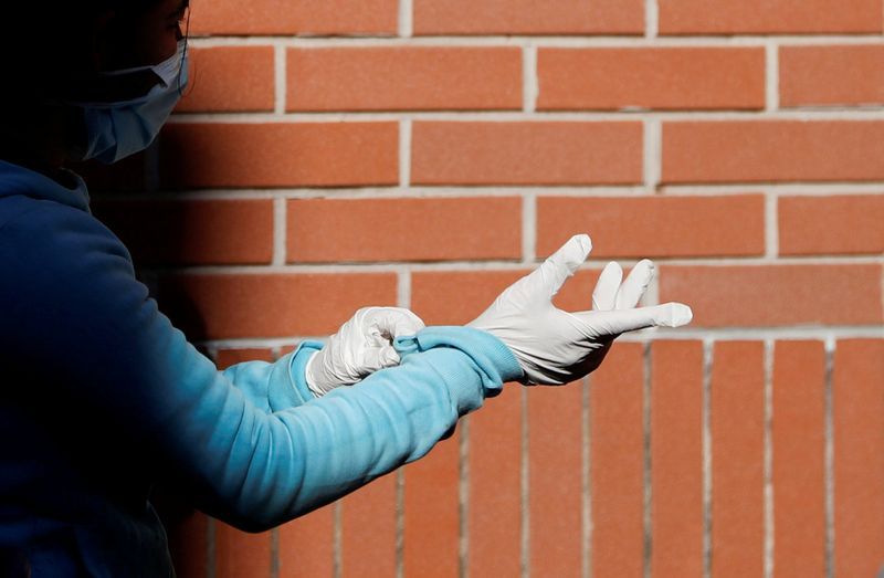reuters glove covid
