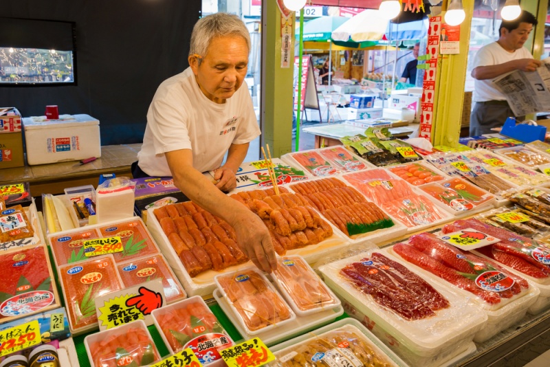 japanese food fish market
