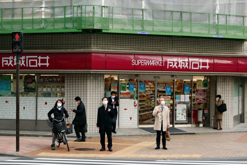 japan supermarket covid