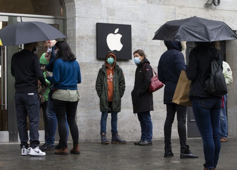 apple store covid