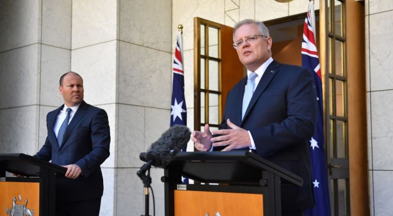 Austraria Prime Minister Scott Morrison Announces Second Stimulus Package In Response Coronavirus Crisis