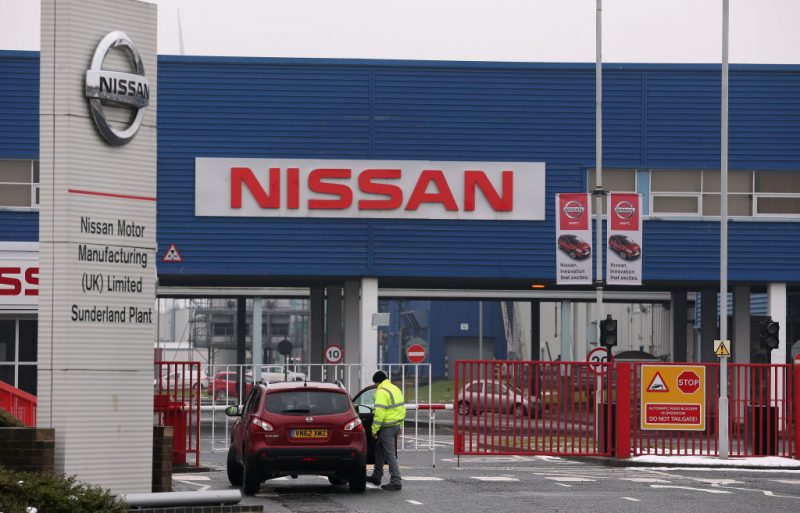 Nissan's Car Manufacturing Plant In Sunderland