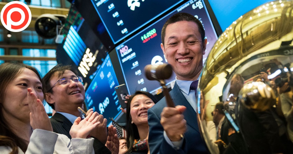 william li nio ceo Chinese Electric Car Maker NIO Inc. Opens Trading On NYSE On Day Of Company's IPO