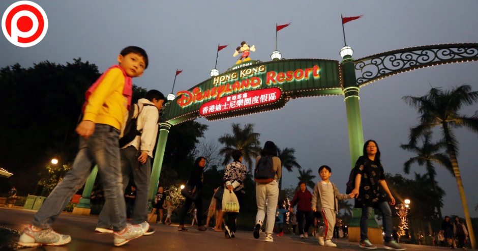 Hong Kong Disneyland on Lantau Island. 15APR16 SCMP/ Felix Wong