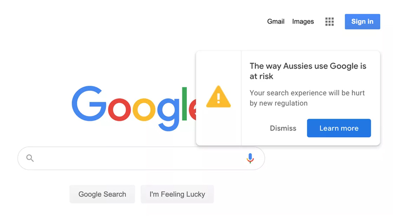 Google-pop-up-Australia