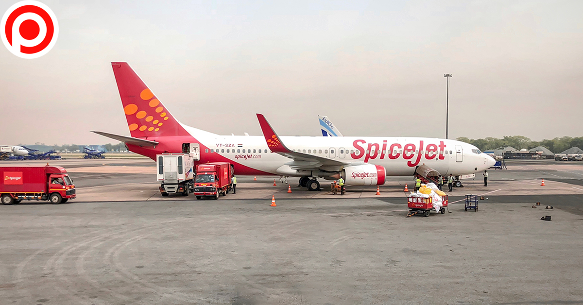 SpiceJet-เครื่องบิน