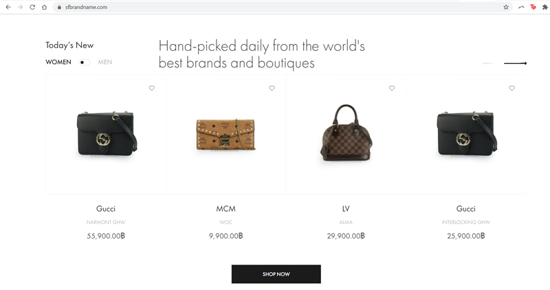 SF-Brandname-Website