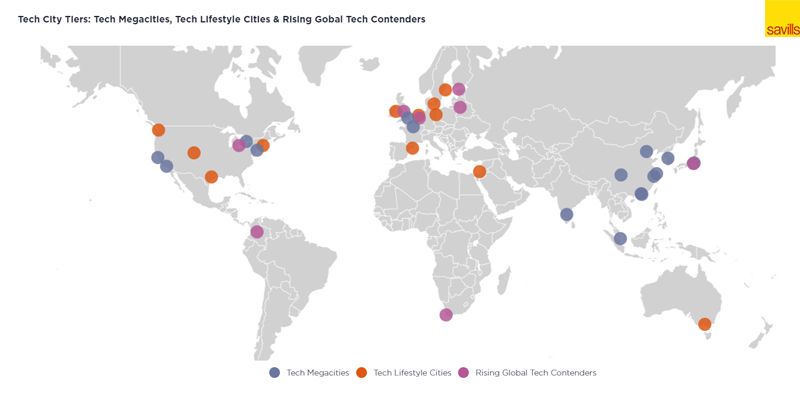 Tech-Cities-Maps