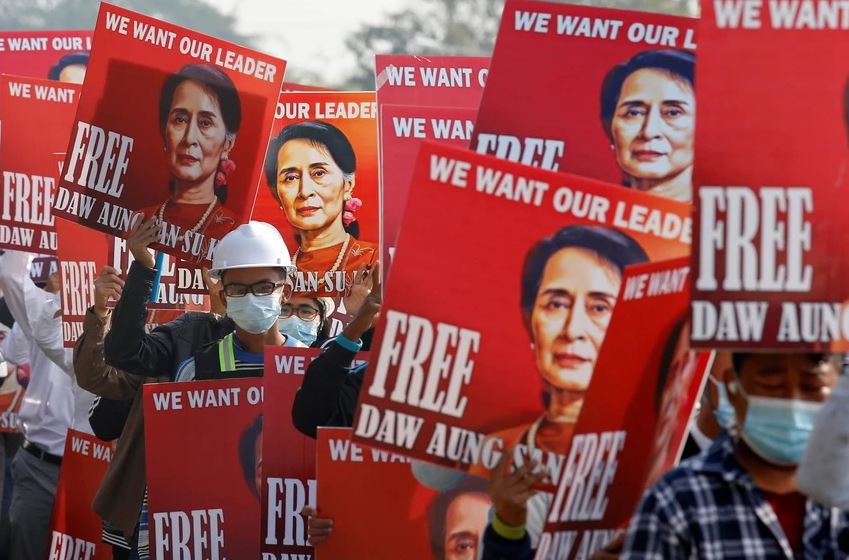 Myanmar aung san suu kyi nld อองซานซูจี