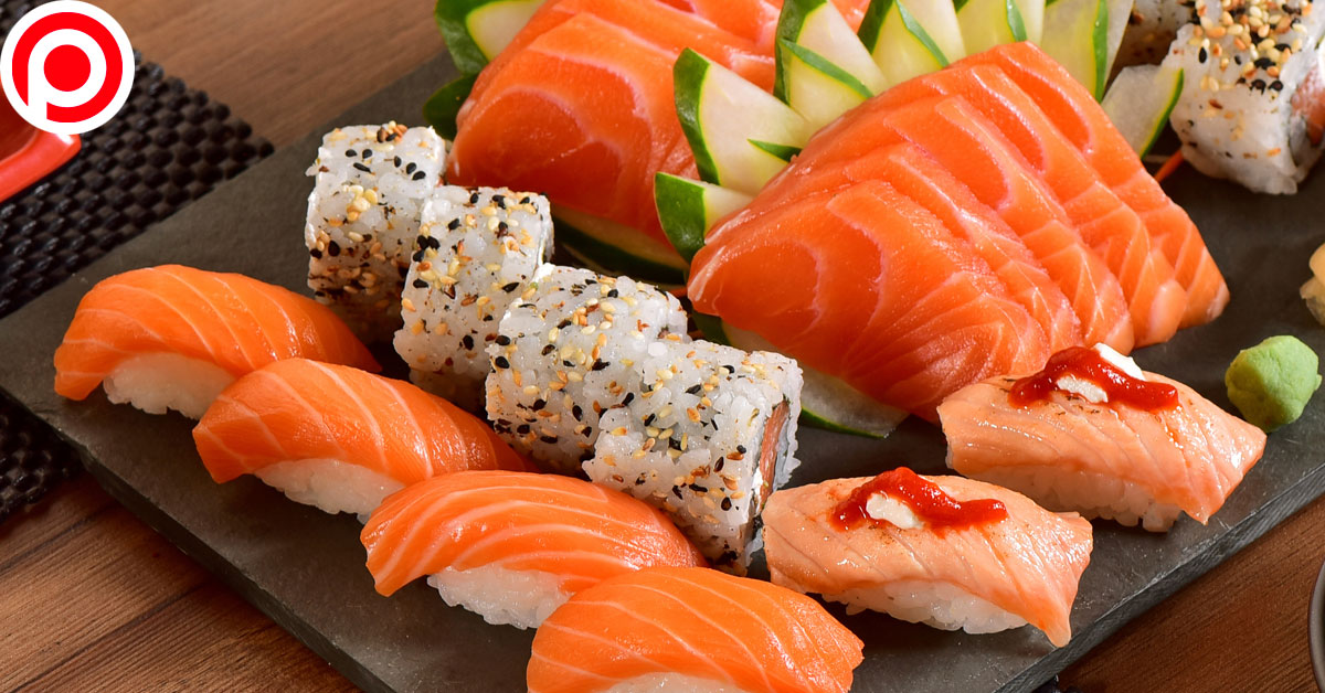 Salmonsushi japan food