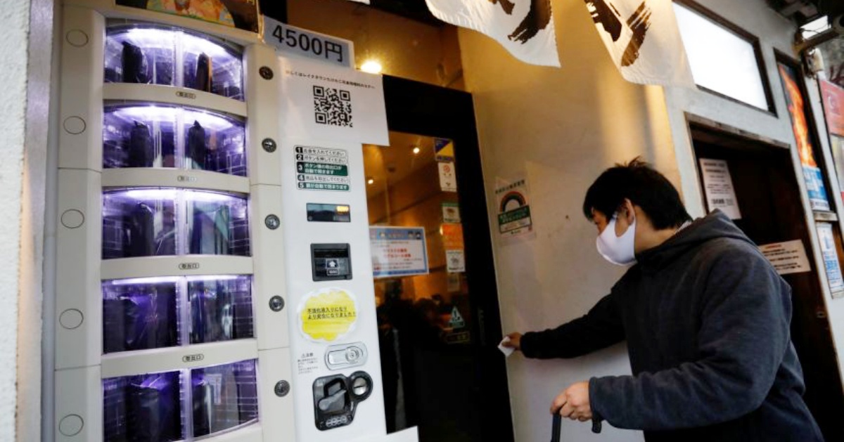 In Japan, vending machines help ease access to COVID-19 tests