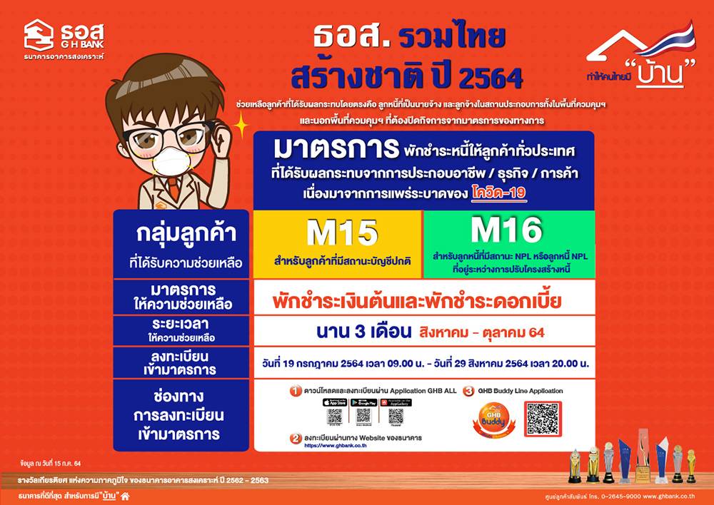 ธอส. พักชำระหนี้