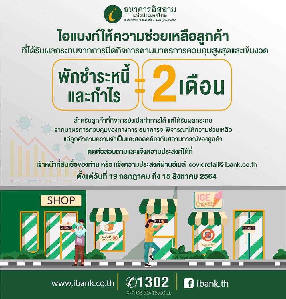 ไอแบงก์ พักชำระหนี้
