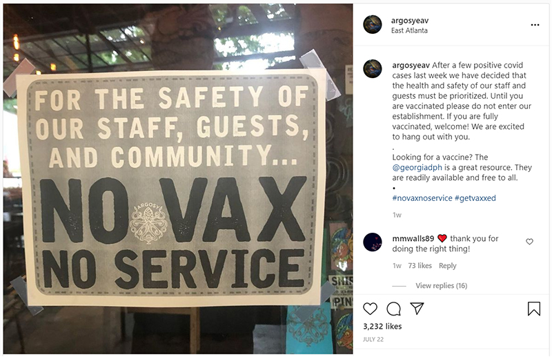 No-Vax-No-Service-Atlanta