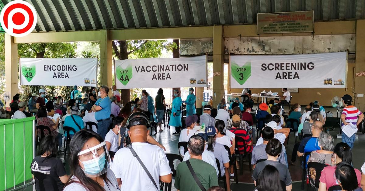 vaccine Las,Pinas,,Metro,Manila,,Philippines,-,April,2021:,People,Line