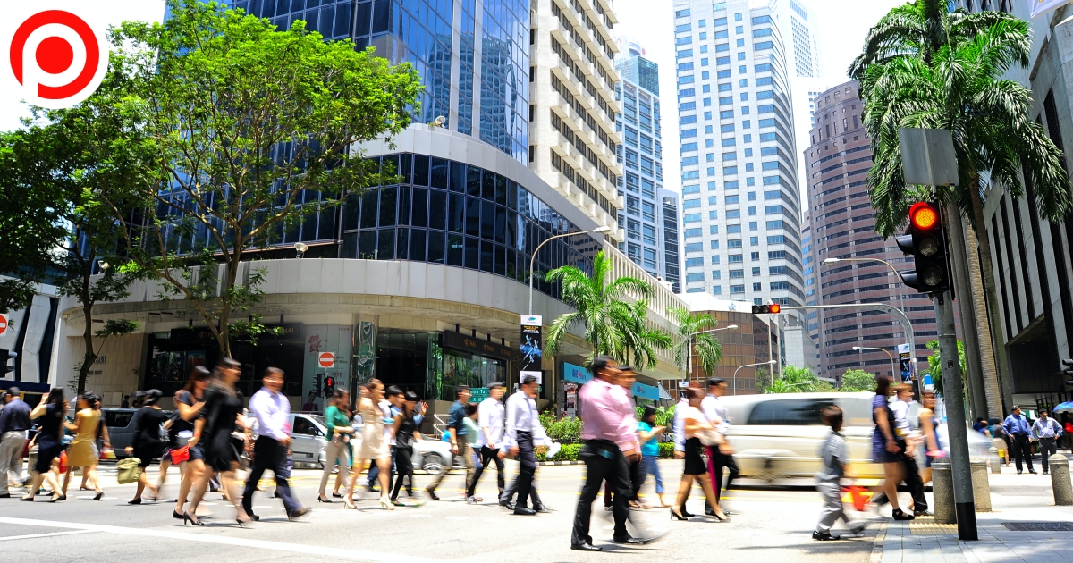 Singapore office people business