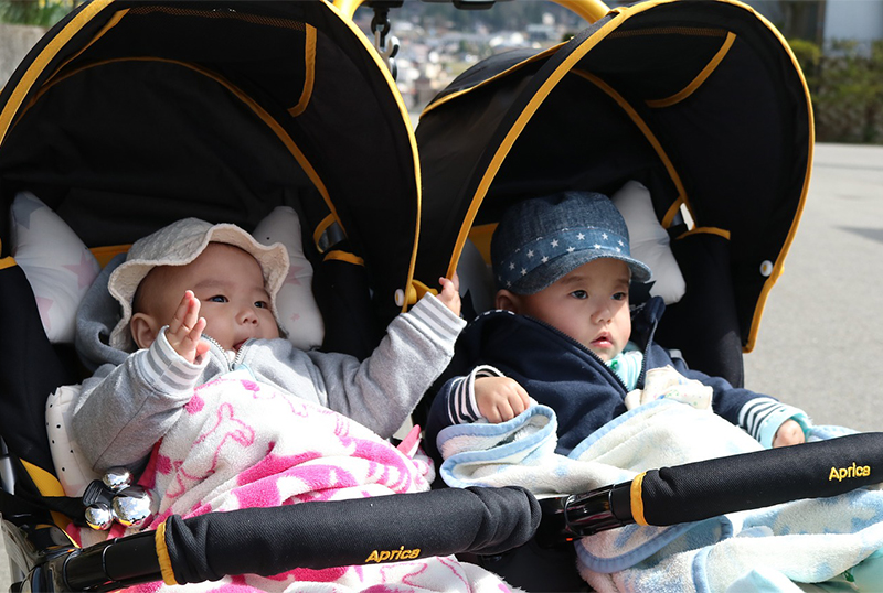 Stroller-Baby-Twins