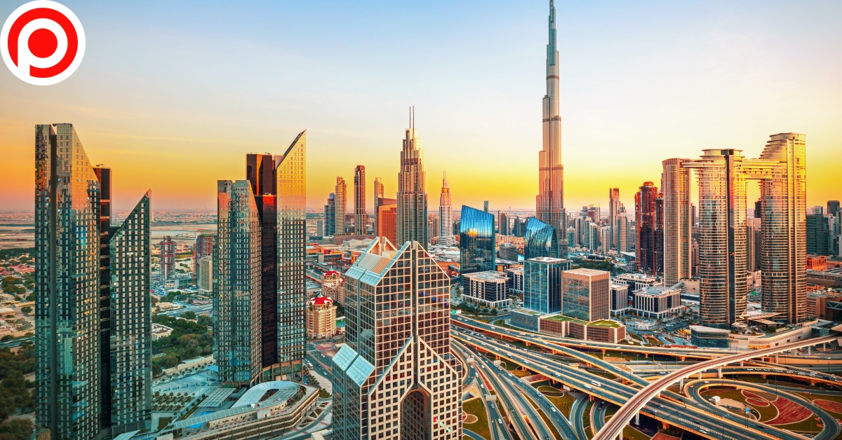 Dubai,-,Modern,And,Luxury,City,Skyline,At,Sunrise,,United