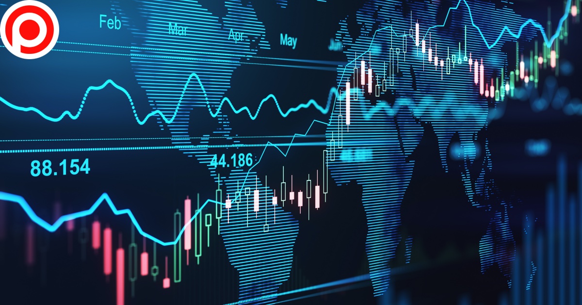 Trading,Market,Concept,With,Financial,Graphs,,Glowing,Lines,And,Diagram