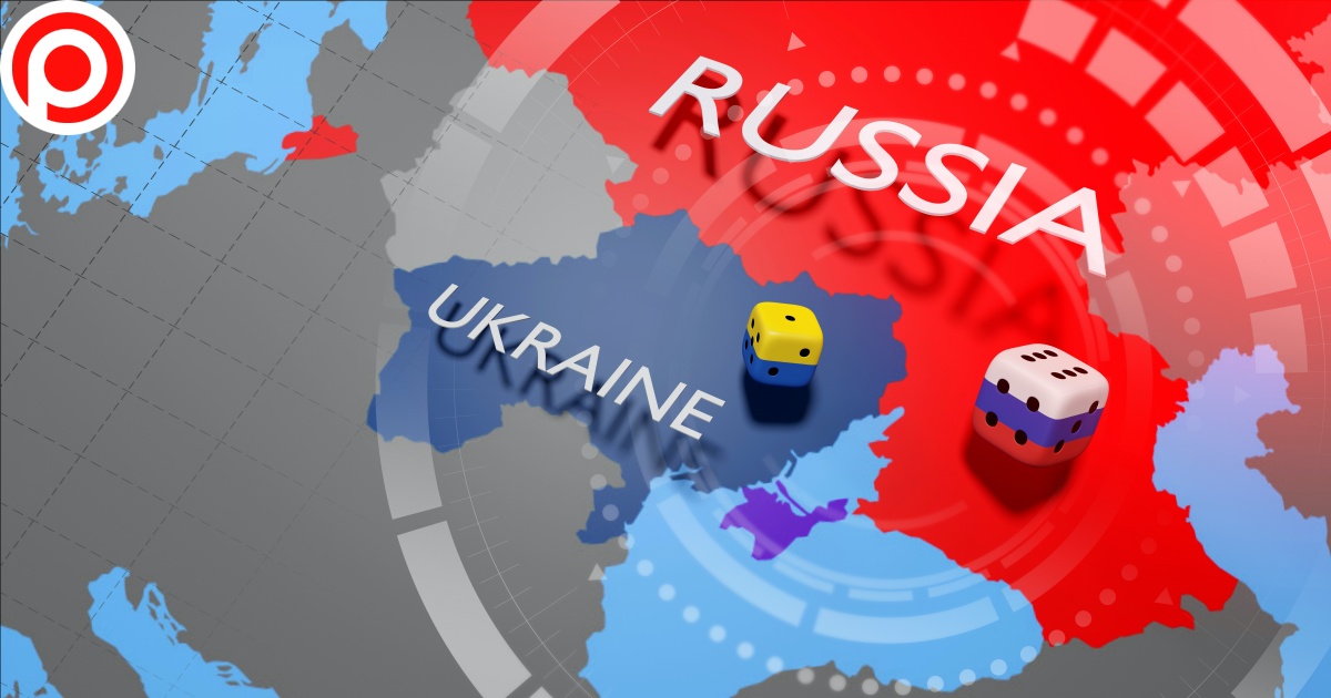 Ukraine,Crisis,Map.,Ukraine,And,Russia,Military,Conflict.,Geopolitical,Concept.