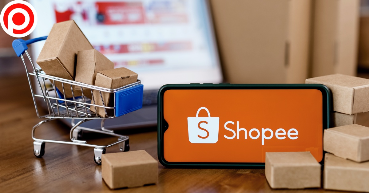 Kazan,,Russia,-,Oct,14,,2021:,Shopee,Is,E-commerce,Technology