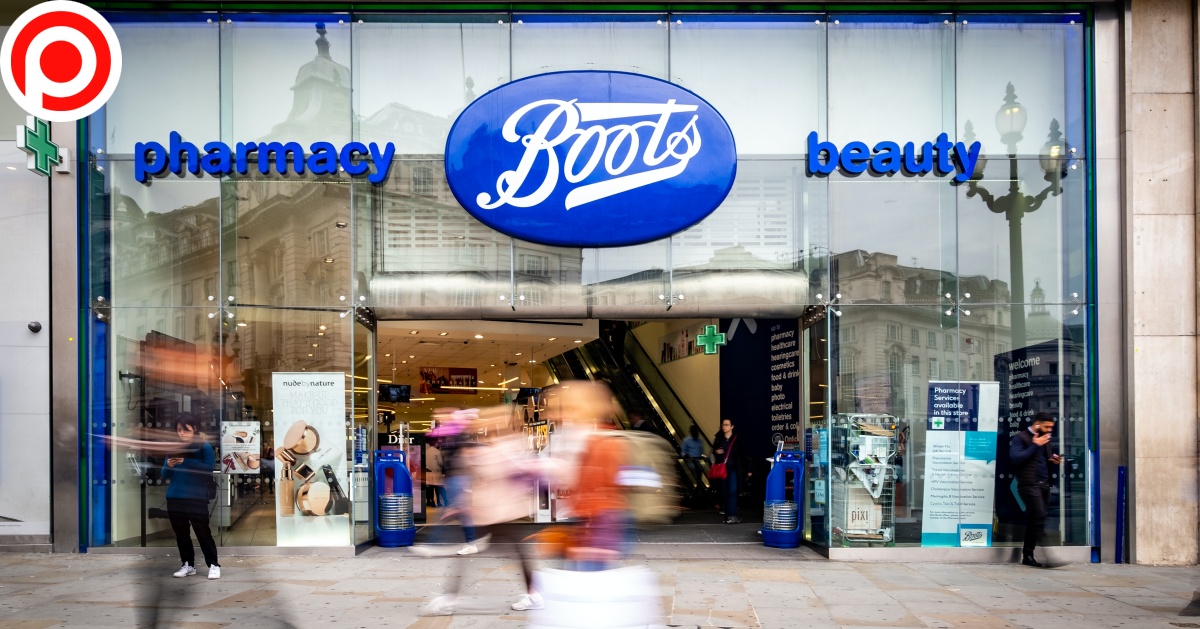 boots London-,October,,2019:,Boots,Pharmacy,And,Beauty,Store,Exterior,With