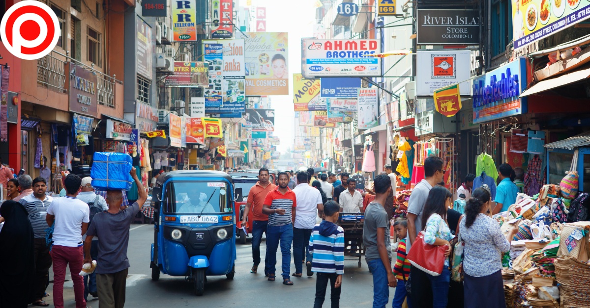 Colombo,,Sri,Lanka,-,11,February,2017:,Street,Near,The