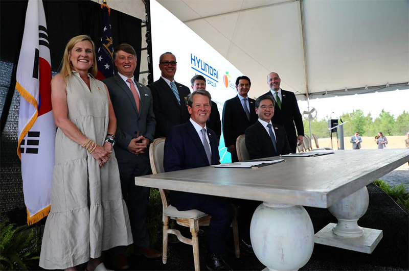 Hyundai-USA-EV-plant-ceremony