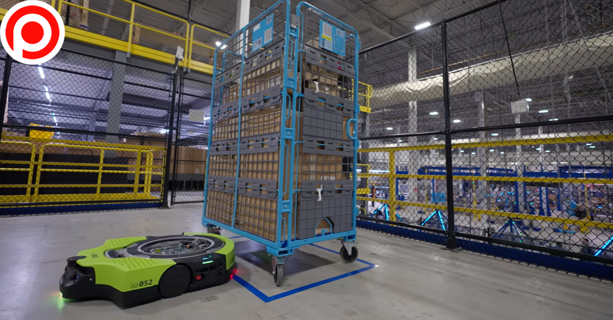 Amazon หุ่นยนต์เดินได้