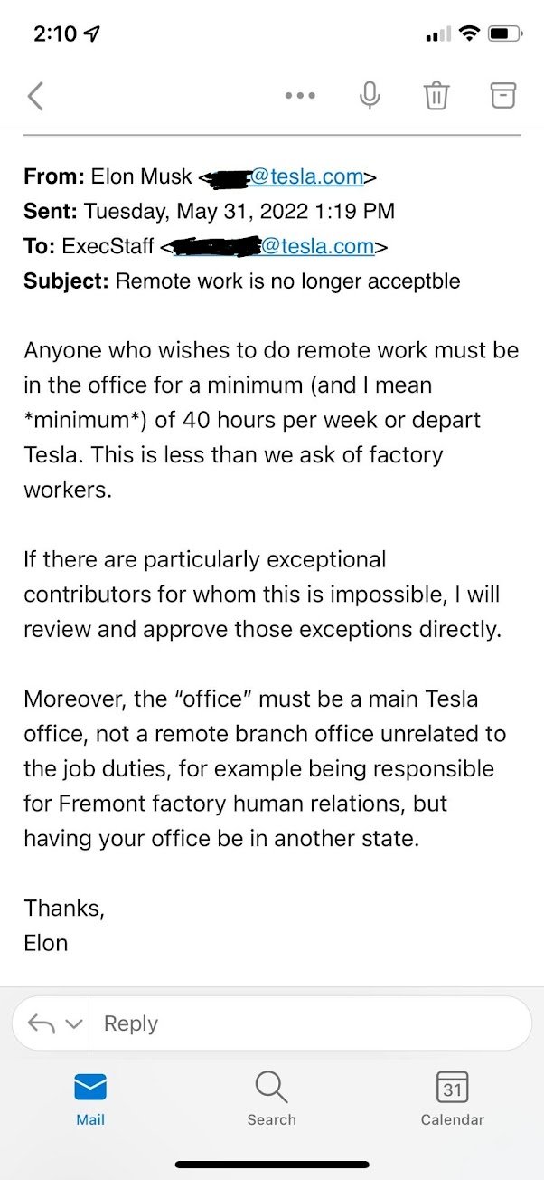 Elon-Musk-Email-remote-work