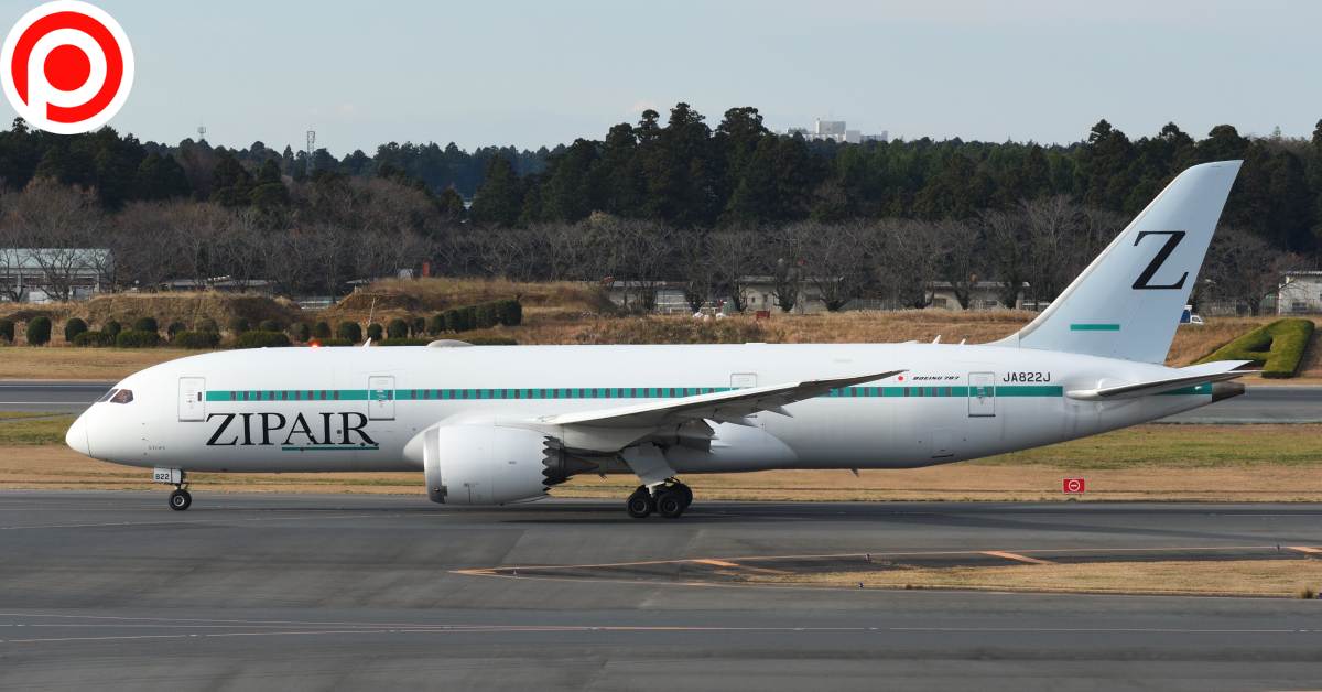 Chiba,,Japan,-,December,19,,2020:zipair,Boeing,B787-8,Dreamliner,(ja822j)