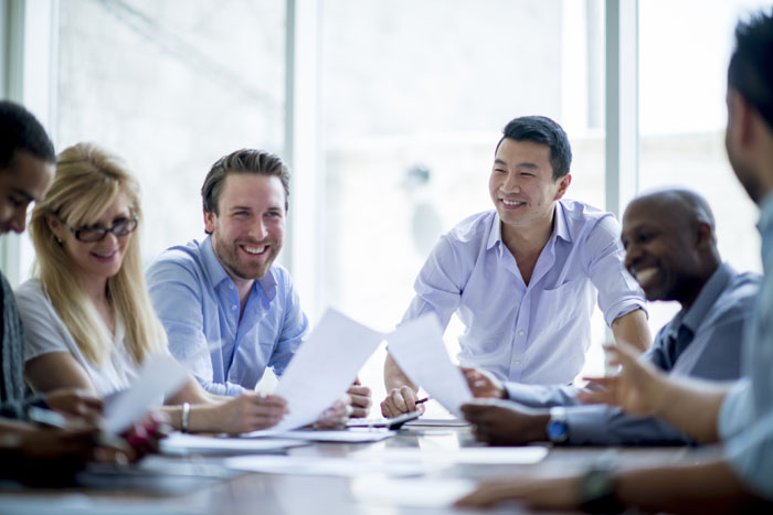 Bussiness Associates in a Meeting