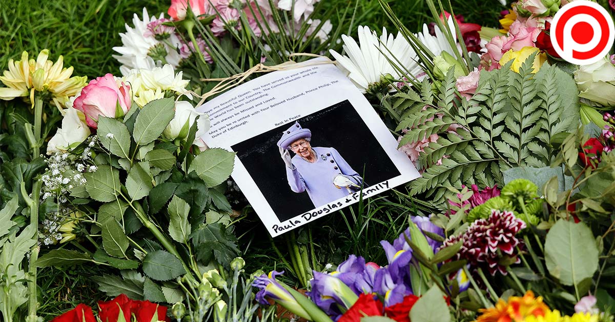 Queen Elizabeth II flowers