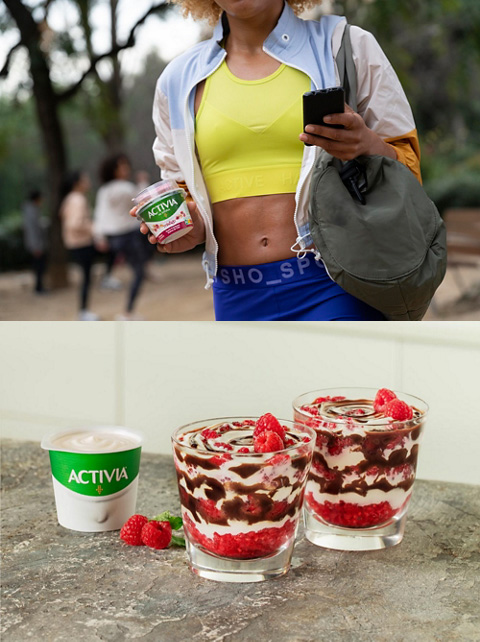 Activia-Yoghurt