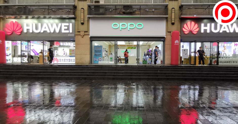 oppo huawei