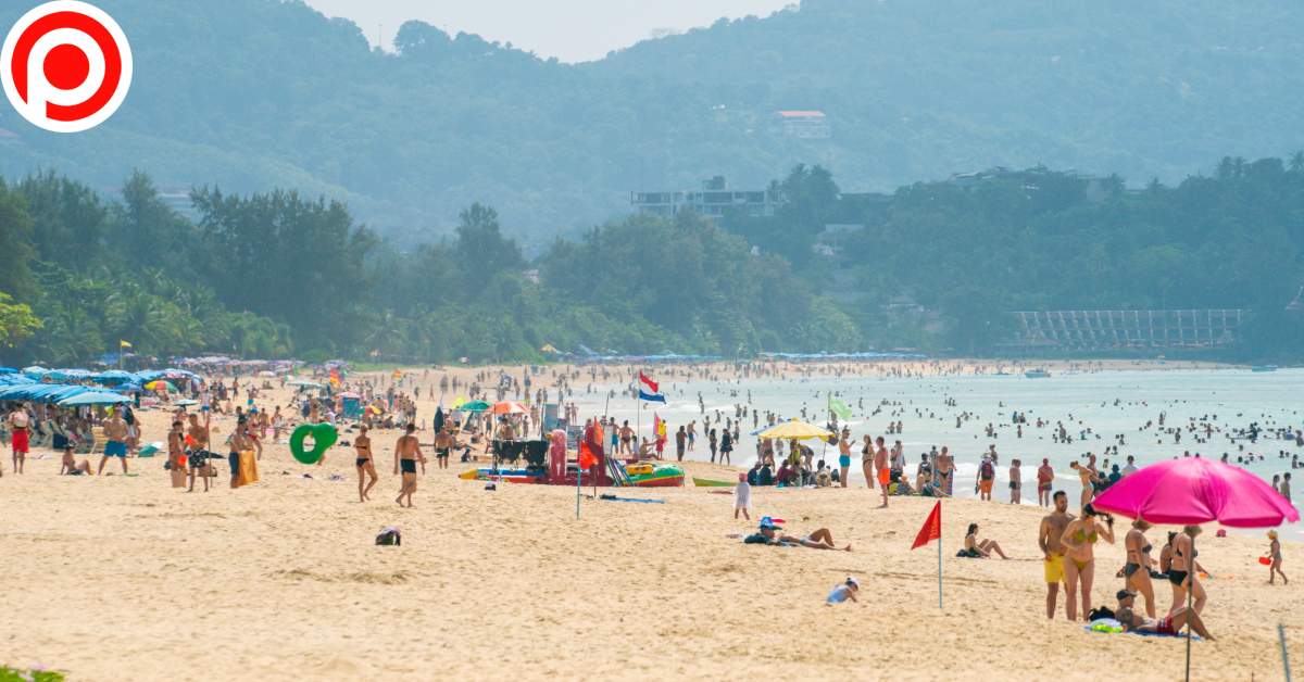 Thailand Phuket Tourists  ภูเก็ต นักท่องเที่ยว ไทย