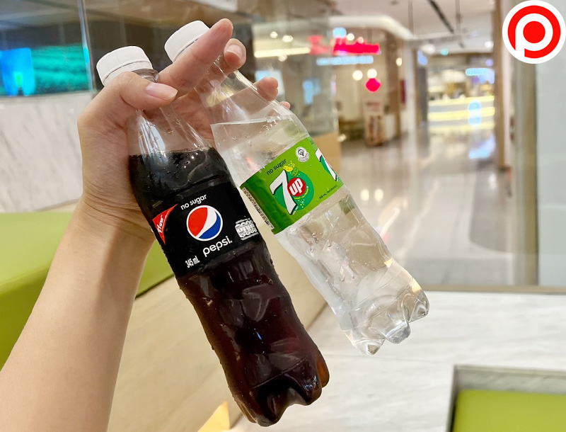 น้ำอัดลม No Sugar ซันโทรี่ เป๊ปซี่โค
