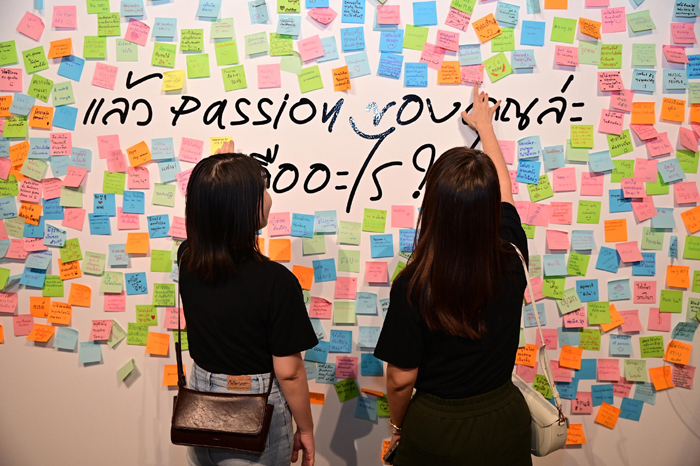 Post-it-wall