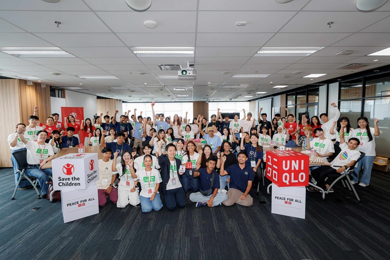 ยูนิโคล่ ภายใต้โปรเจกต์ PEACE FOR ALL ร่วมกับเซฟ เดอะ ชิลเดรน เปิดตัวกิจกรรม สร้างแรงบันดาลใจด้านอาชีพเพื่อเสริมสร้างศักยภาพเยาวชน ในโครงการ ACHIEVE (อาชีพ) เสริมพลังเยาวชน มุ่งสู่ความยั่งยืน ในประเทศไทย